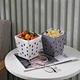 bathroom storage with baskets